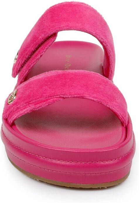 Dee Ocleppo Finland slippers met dubbele bandjes Roze