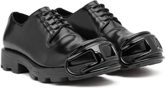 Diesel D-Hammer So D leren schoenen Zwart