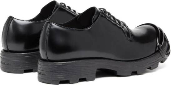 Diesel D-Hammer So D leren schoenen Zwart