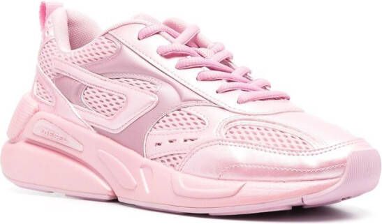 Diesel S-Serendipity Sport sneakers met vlakken Roze