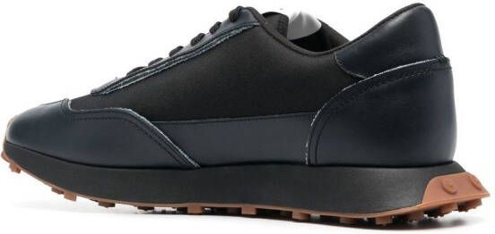 Diesel Racer leren sneakers Zwart