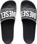 Diesel Sa-Mayemi-Cc slippers met logo-reliëf Zwart - Thumbnail 5