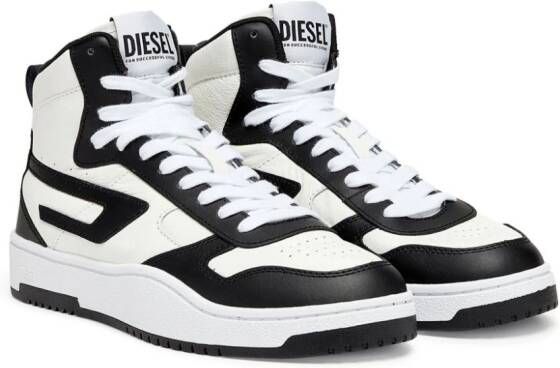 Diesel V-2 leren sneakers Wit