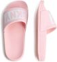 Dkny Kids Badslippers met logoprint Roze - Thumbnail 4