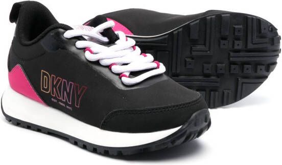 Dkny Kids Sneakers met logoprint Zwart