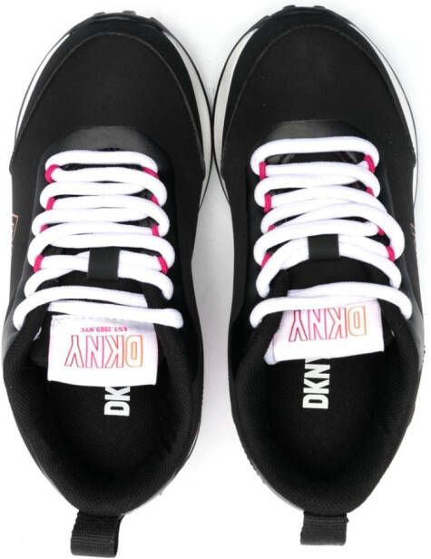 Dkny Kids Sneakers met logoprint Zwart