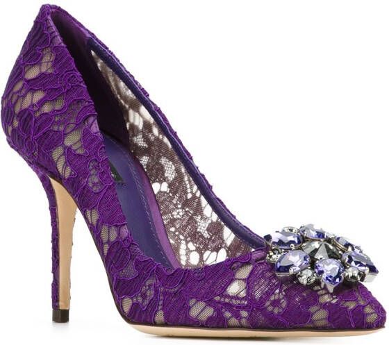 Dolce & Gabbana 'Bellucci' pumps Paars