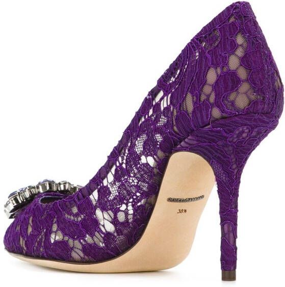 Dolce & Gabbana 'Bellucci' pumps Paars