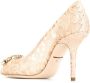 Dolce & Gabbana Belluci pumps dames Viscose leerleer 35 5 Roze - Thumbnail 2