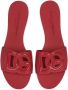 Dolce & Gabbana Bianca slippers met logo Roze - Thumbnail 4