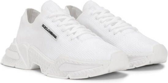 Dolce & Gabbana Daymaster stretch sneakers Wit