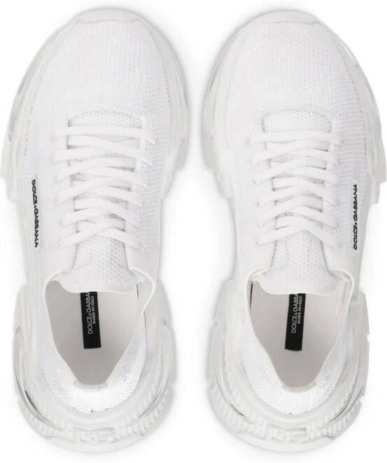 Dolce & Gabbana Daymaster stretch sneakers Wit