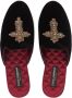 Dolce & Gabbana Fluwelen slippers Zwart - Thumbnail 4