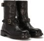 Dolce & Gabbana Horseride leren laarzen Zwart - Thumbnail 2