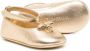 Dolce & Gabbana Kids Ballerina's met logoplakkaat Goud - Thumbnail 2