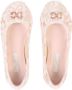 Dolce & Gabbana Kids Ballerina's met logoplakkaat Roze - Thumbnail 4