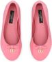 Dolce & Gabbana Kids Lakleren ballerina's Roze - Thumbnail 4