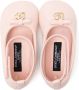 Dolce & Gabbana Kids Leren ballerina's Roze - Thumbnail 3