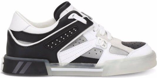 Dolce & Gabbana Kids Portofino low-top sneakers Zwart