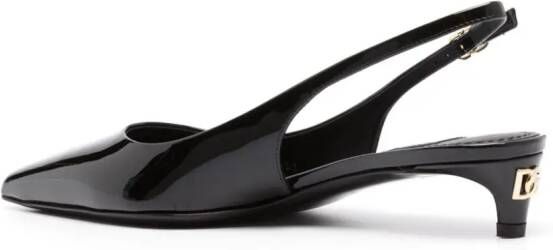 Dolce & Gabbana Lee slingback pumps Zwart