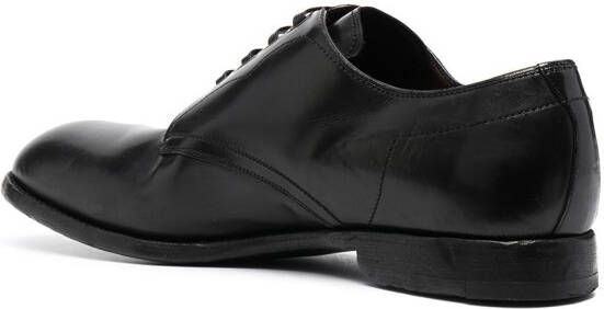 Dolce & Gabbana Leren derby schoenen Zwart