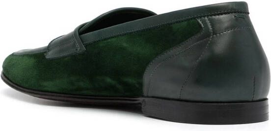 Dolce & Gabbana Leren loafers Groen