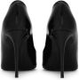 Dolce & Gabbana logo-lettering leather pumps Zwart - Thumbnail 3