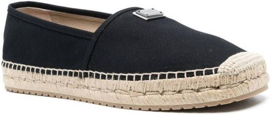 Dolce & Gabbana Espadrilles met logoplakkaat Zwart