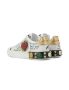 Dolce & Gabbana low top sneakers met logo Wit - Thumbnail 3