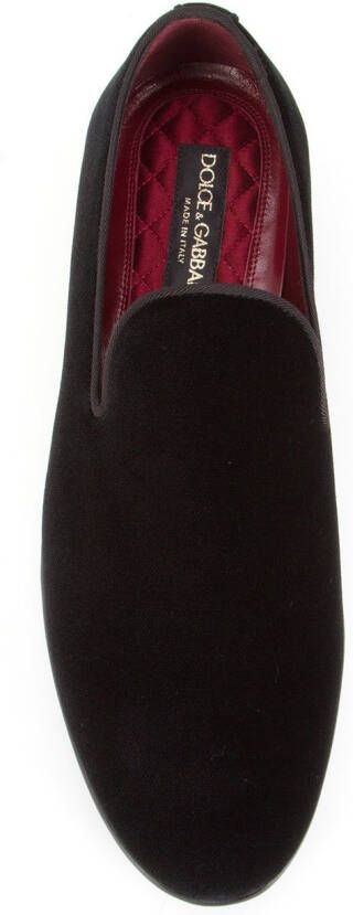 Dolce & Gabbana Milano-slippers Zwart