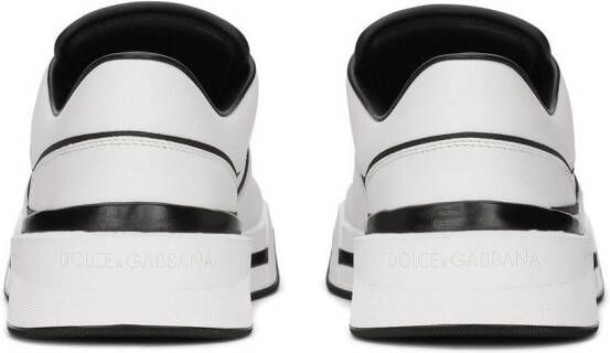 Dolce & Gabbana New Roma leren sneakers Wit