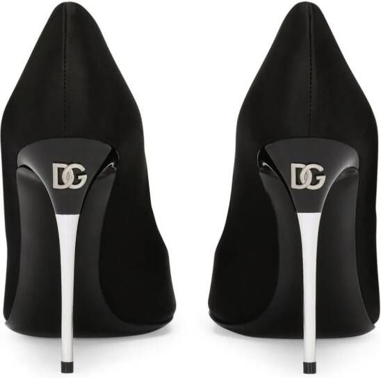 Dolce & Gabbana Leren pumps Zwart