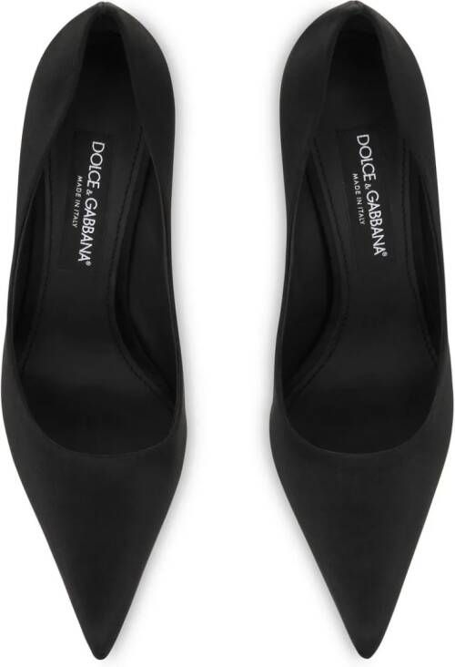 Dolce & Gabbana Leren pumps Zwart