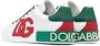 Dolce & Gabbana Portofino sneakers met logopatch Wit - Thumbnail 3