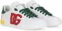 Dolce & Gabbana Portofino sneakers met logopatch Wit - Thumbnail 2