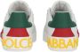 Dolce & Gabbana Portofino sneakers met logopatch Wit - Thumbnail 3