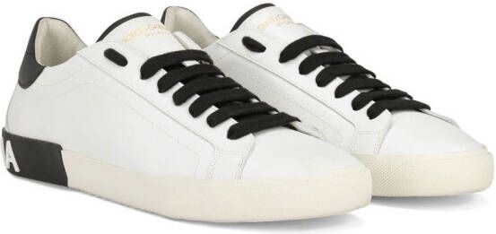 Dolce & Gabbana Portofino low-top sneakers Wit