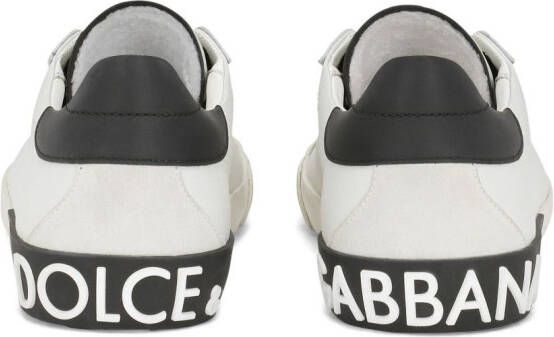 Dolce & Gabbana Portofino low-top sneakers Wit