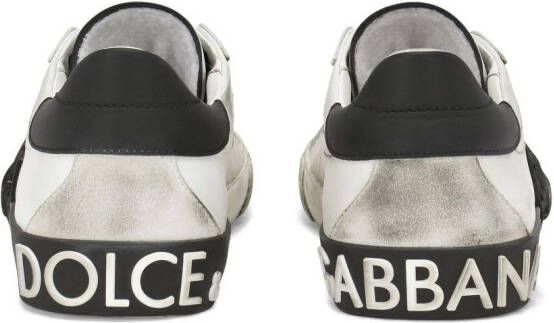 Dolce & Gabbana Portofino low-top sneakers Wit