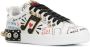 Dolce & Gabbana Portofino sneakers met applicatie Wit - Thumbnail 3