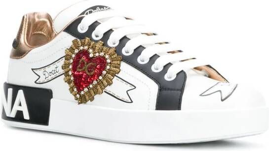 Dolce & Gabbana Portofino sneakers Wit