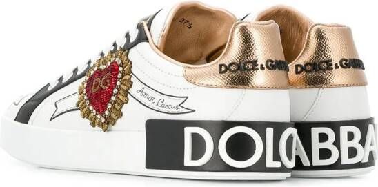 Dolce & Gabbana Portofino sneakers Wit