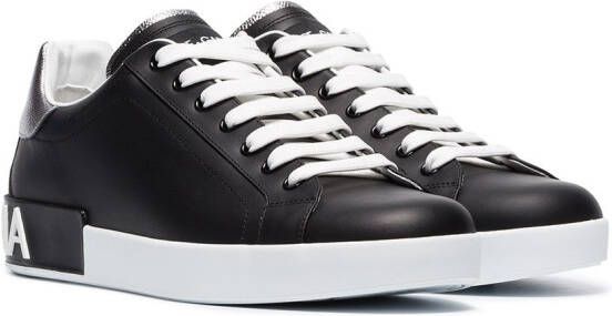 Dolce & Gabbana Portofino sneakers Zwart