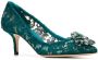 Dolce & Gabbana Pumps met kristallen Groen - Thumbnail 2