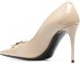 Dolce & Gabbana Pumps met logoplakkaat Beige - Thumbnail 3