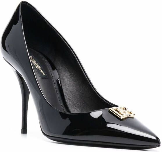 Dolce & Gabbana Pumps met puntige neus Zwart