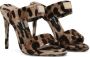 Dolce & Gabbana KIM sandalen met luipaardprint Bruin - Thumbnail 2