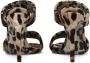 Dolce & Gabbana KIM sandalen met luipaardprint Bruin - Thumbnail 3
