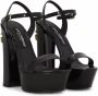 Dolce & Gabbana Sandalen met logoplakkaat Zwart - Thumbnail 2