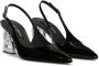 Dolce & Gabbana 3.5 lakleren slingbacks pumps Zwart - Thumbnail 2